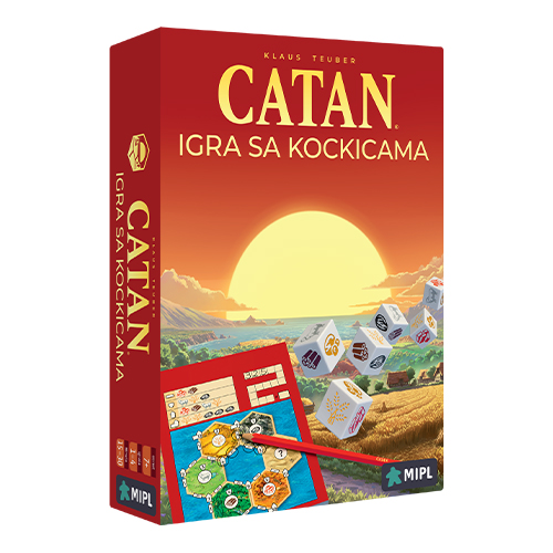 Catan igra sa kockicama