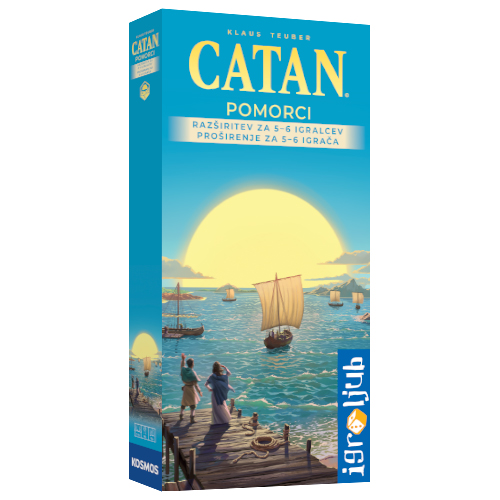 Catan: Pomorci - dodatak za 5. i 6. igrača (Slo/Hr)