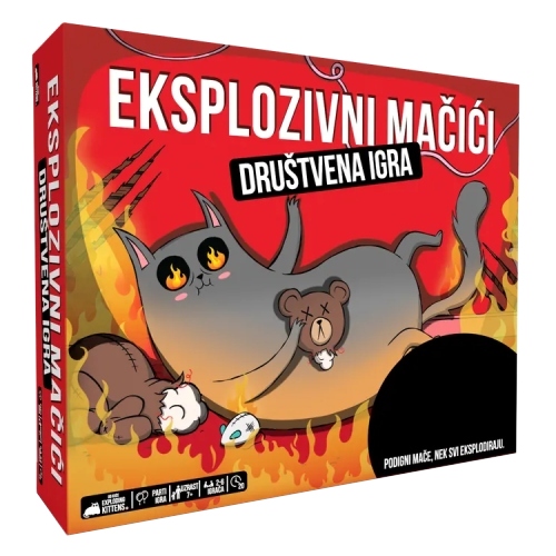 Eksplozivni Mačići: Društvena igra Eksplozivni Mačići: Društvena igra