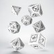 Elvish White And Black Dice Set
