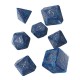 Elvish Cobalt and Silver Dice Set Elvish Cobalt and Silver Dice Set