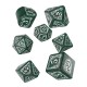 Harry Potter: Slytherin Modern Dice Set - Green Harry Potter: Slytherin Modern Dice Set - Green