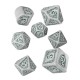 Harry Potter: Slytherin Modern Dice Set - White Harry Potter: Slytherin Modern Dice Set - White