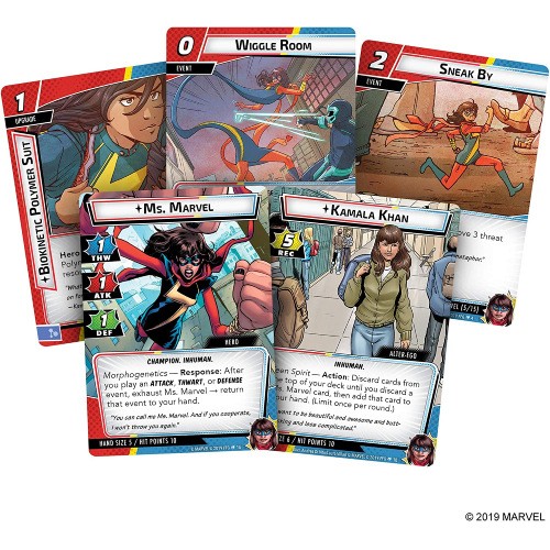Marvel Champions: Ms. Marvel Hero Pack
