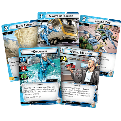 Marvel Champions: Quicksilver Hero Pack Marvel Champions: Quicksilver Hero Pack
