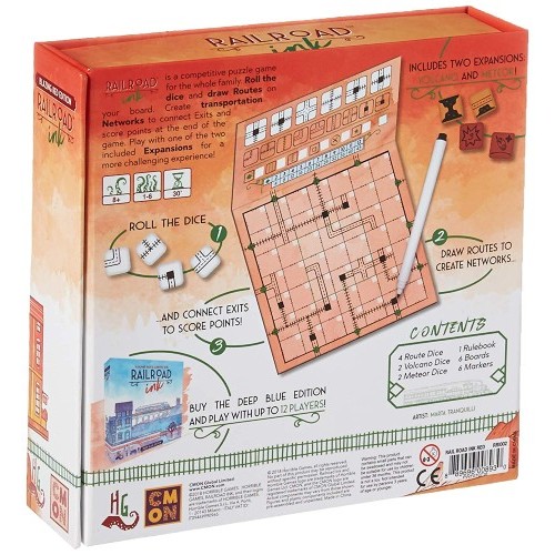 Railroad Ink: Blazing Red