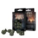 Runic Black and Glow in the Dark Dice Set