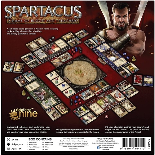 Spartacus: A Game of Blood & Treachery Spartacus: A Game of Blood & Treachery