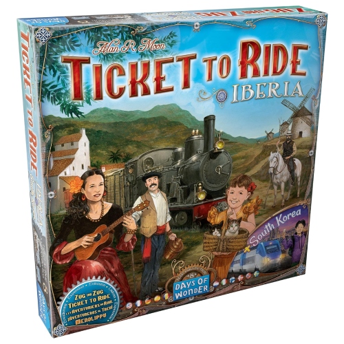 Ticket to Ride Map Collection 8: Iberia and South Korea