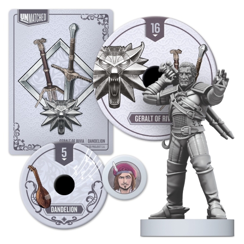 Unmatched: The Witcher - Steel and Silver Unmatched: The Witcher - Steel and Silver